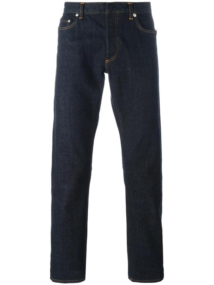 Dior Homme Stretch Slim-fit Jeans, Men's, Size: 34, Blue, Cotton/polyurethane
