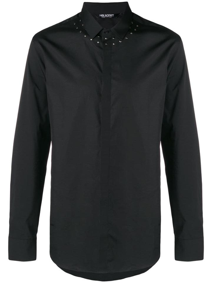 Neil Barrett Studded Shirt - Black