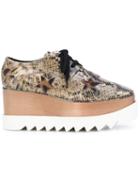 Stella Mccartney 'elyse Star' Wooden Platform Brogues