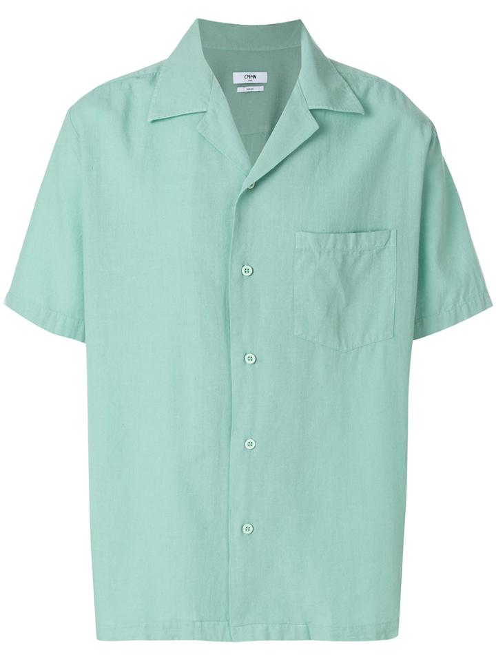 Cmmn Swdn Duncan Woven Shirt - Green