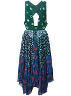 Stella Mccartney 'caroline' Dress, Women's, Size: 40, Blue, Silk/rayon/spandex/elastane/rayon
