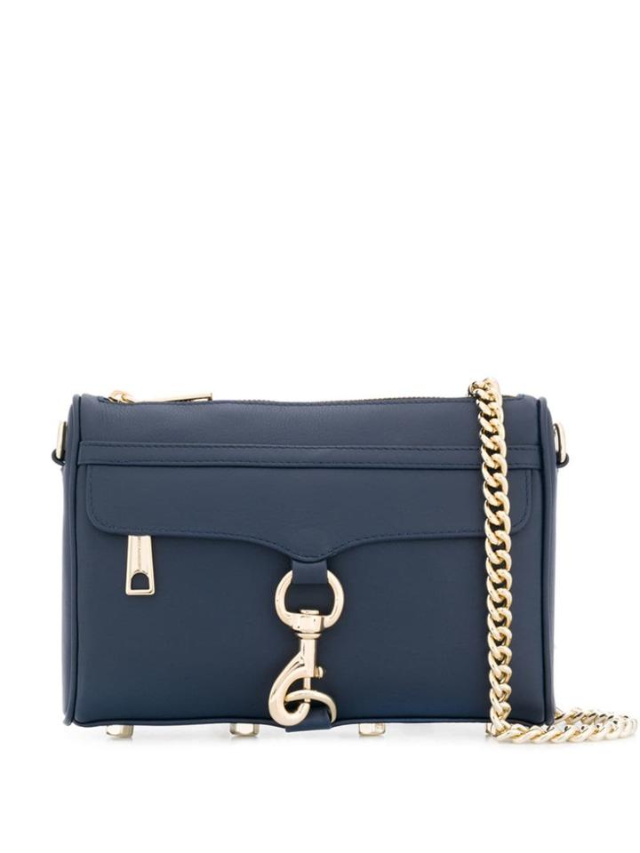 Rebecca Minkoff Mini Mac Cross Body Bag - Blue