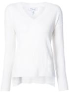 Derek Lam 10 Crosby V-neck Cashmere Jumper - Nude & Neutrals