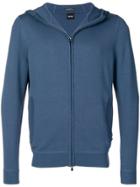 Boss Hugo Boss Zip-up Hooded Jacket - Blue