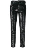 Diesel Skinny Sequin Jeans - Black