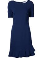 Diane Von Furstenberg 'serafina' Dress, Women's, Size: 12, Blue, Viscose/polyamide/spandex/elastane