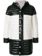 Thom Browne Quilted Down-filled Satin Coat - Black