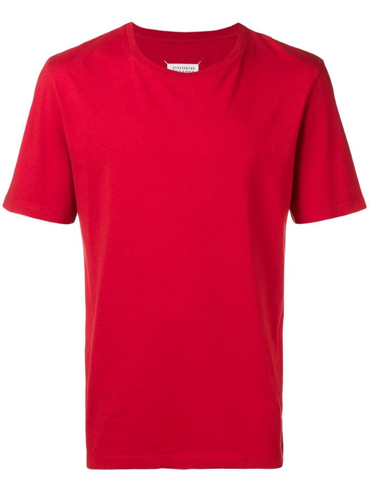Maison Margiela Crewneck T-shirt - Red