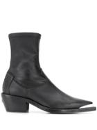 Zadig & Voltaire Fashion Show Erin Ankle Boots - Black