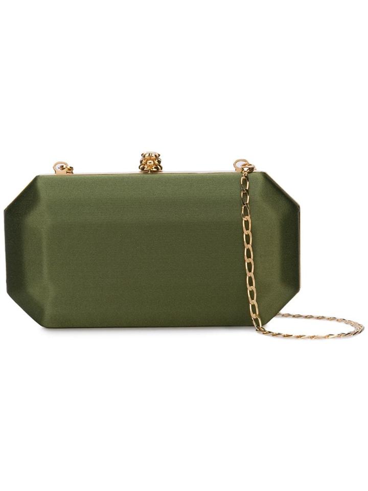 Tyler Ellis Perry Clutch Bag - Green