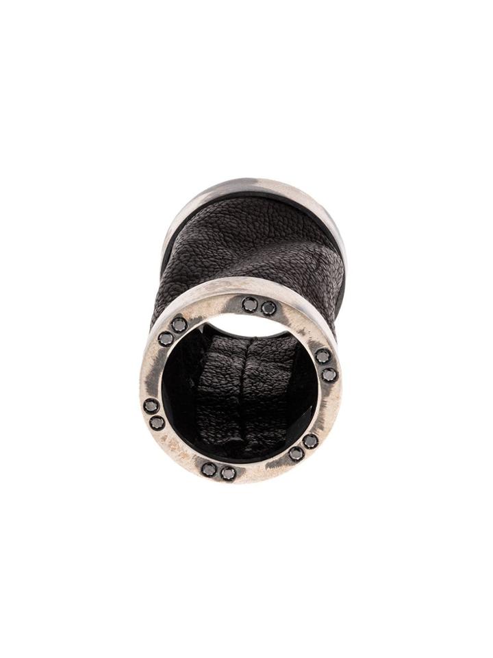 Guidi Tubular Ring - Black