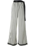Jean Paul Gaultier Vintage Striped Palazzo Trousers