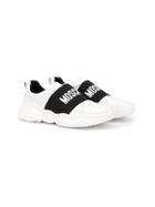 Moschino Kids Teen Slip On Sneakers - White