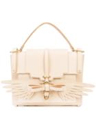 Niels Peeraer Small Bow Buckle Bag, Women's, Nude/neutrals, Leather