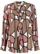 Diane Von Furstenberg Patterned Blouse - Pink