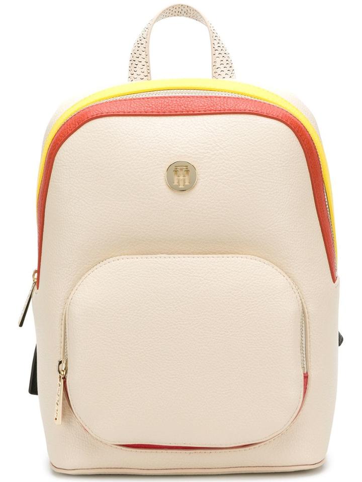 Tommy Hilfiger Stripe Trim Backpack - Nude & Neutrals