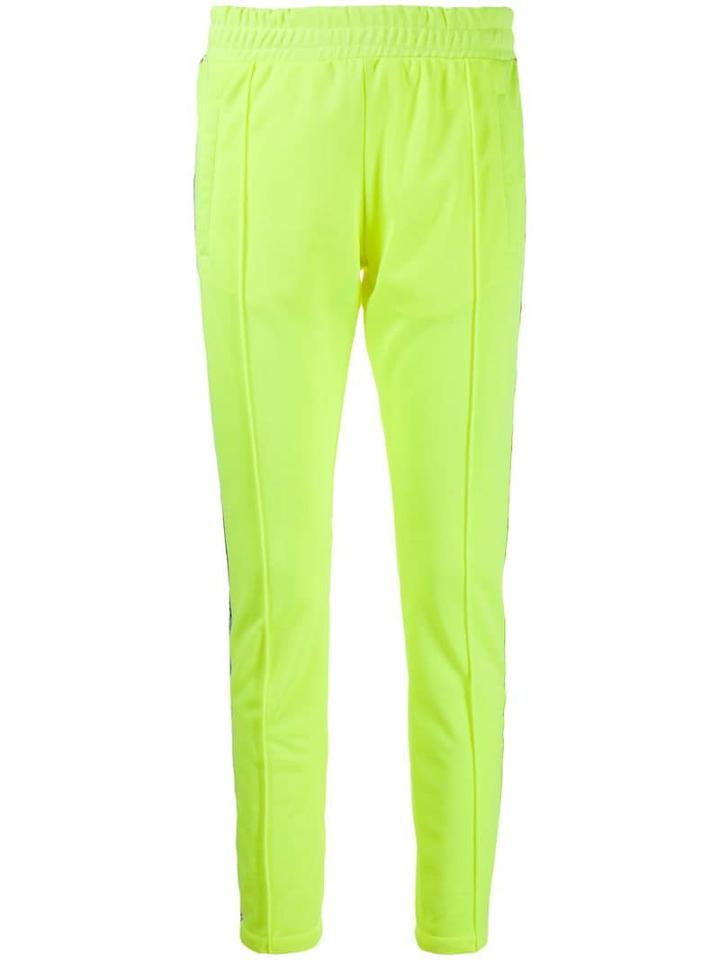 Chiara Ferragni Logo Stripe Track Pants - Yellow