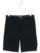 Armani Junior - Cargo Shorts - Kids - Cotton - 16 Yrs, Blue