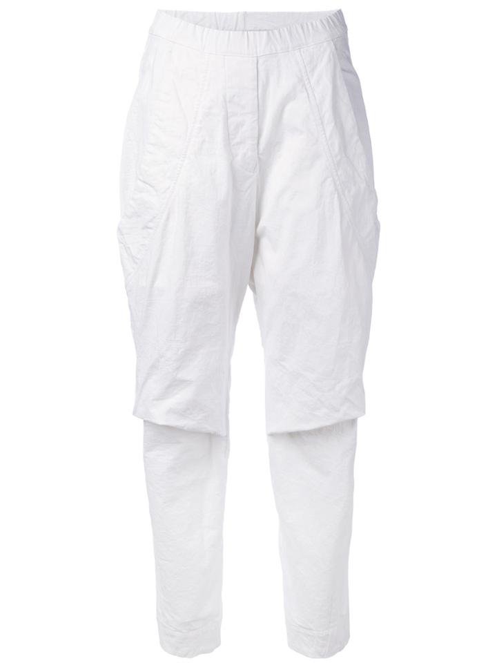 Nelly Johansson Loose Fit Trousers - White