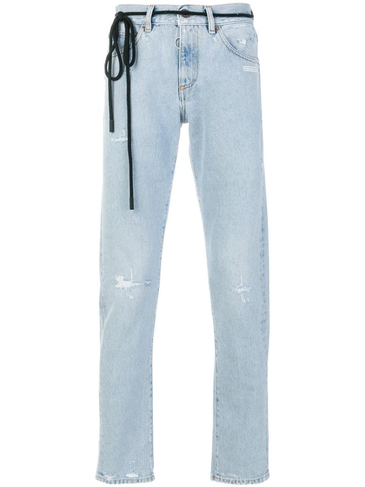 Off-white Temperature Jeans - Blue