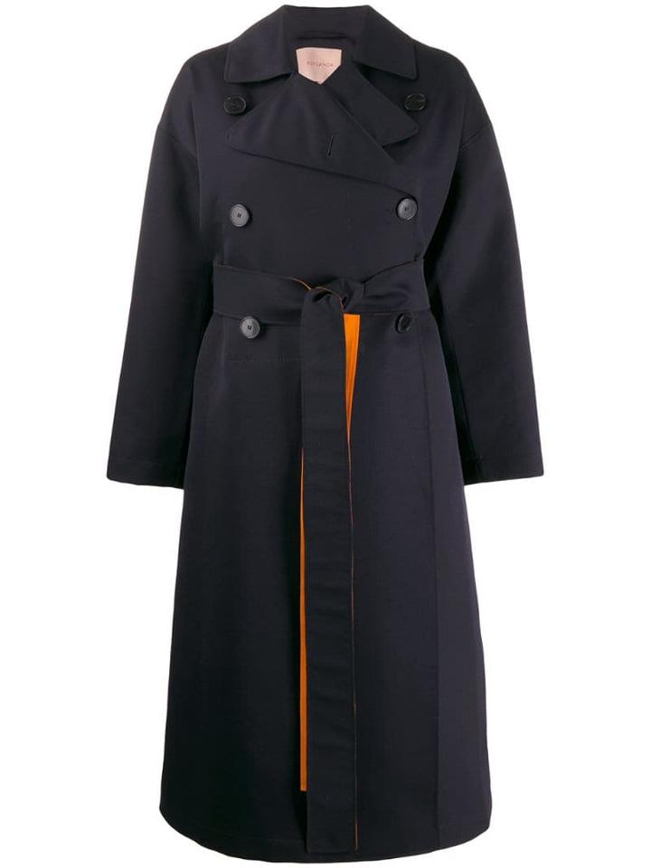 Roksanda Oversized Trench Coat - Blue