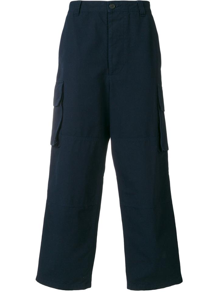 Ami Alexandre Mattiussi Cargo Trousers - Blue