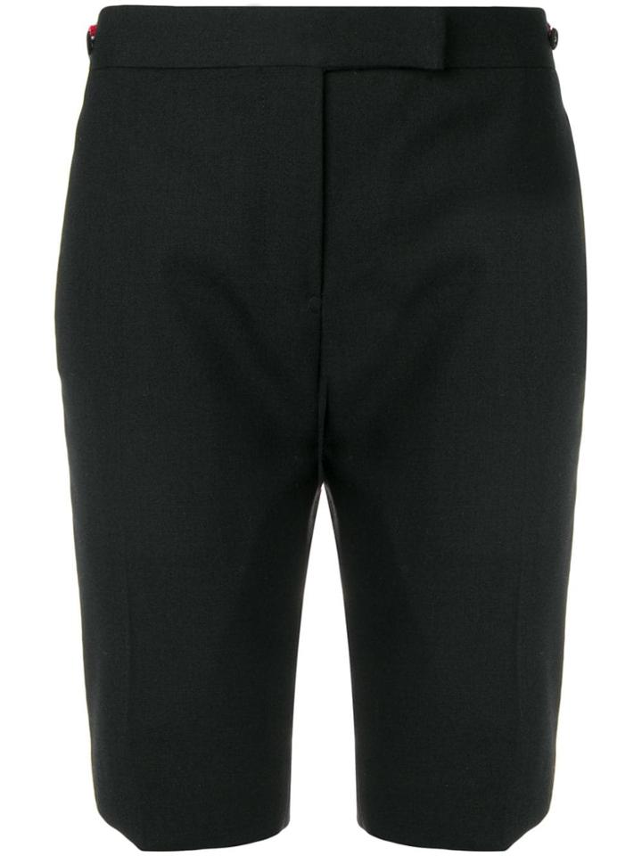 Thom Browne Grosgrain Tipping Skinny Short - Black