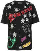 P.a.r.o.s.h. Sequin Embellished T-shirt - Black