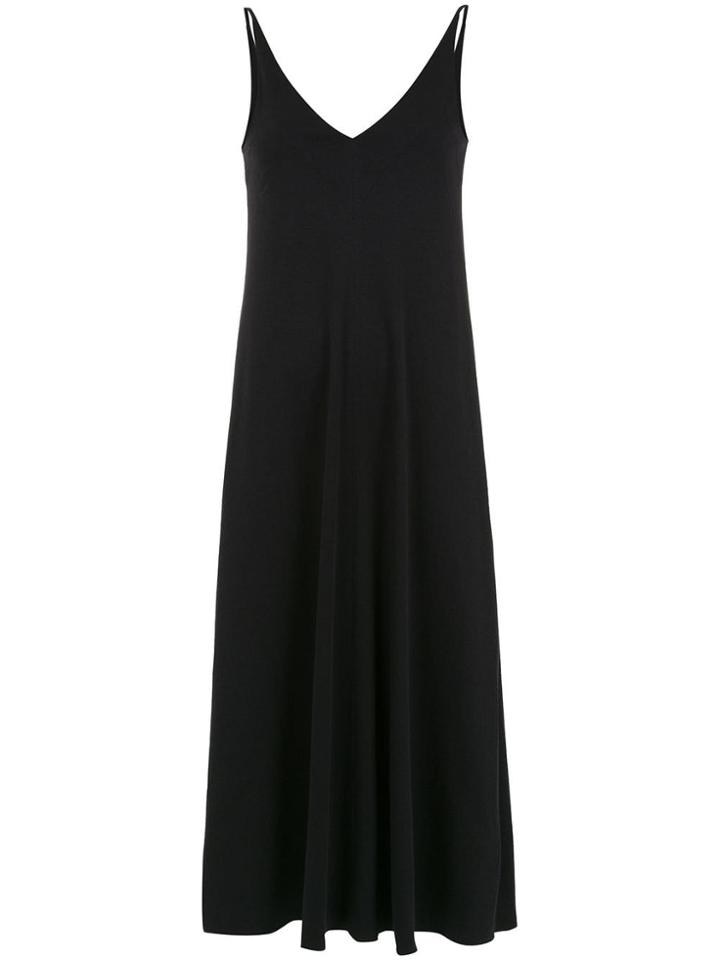 Osklen Flared Midi Dress - Black