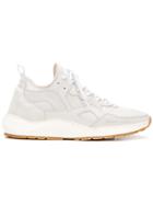 Filling Pieces Futuristic Lace Fastened Sneakers - White