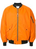 Monkey Time Oversized Bomber - Yellow & Orange