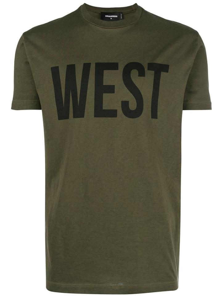 Dsquared2 Printed T-shirt - Green