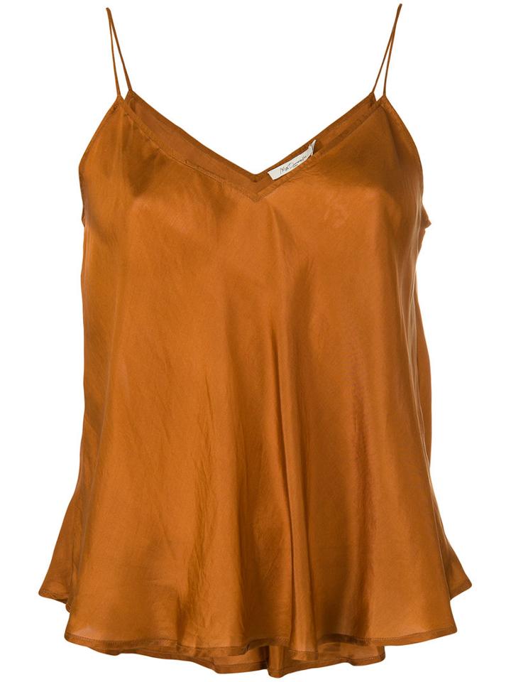 Mes Demoiselles - Camisole Top - Women - Silk - 36, Women's, Brown, Silk