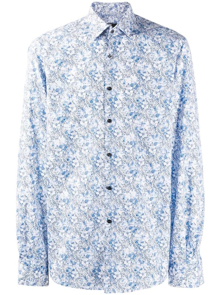 Karl Lagerfeld Floral Print Shirt - White