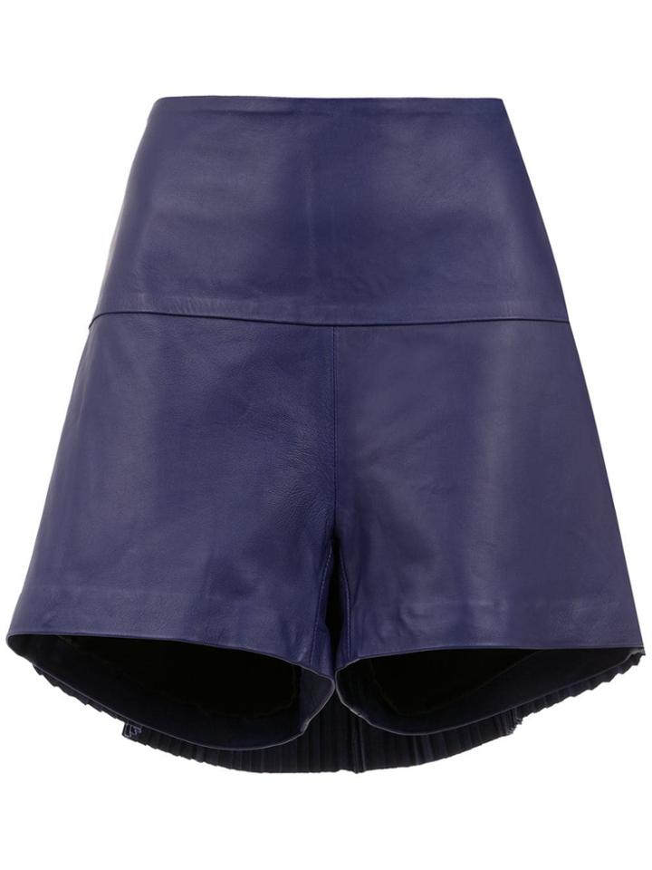 Clé Pleated Skorts - Blue