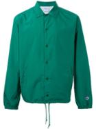 Mr. Gentleman Mr. Gentleman X Champion Back Print Jacket, Men's, Size: L, Green, Cotton/polyester