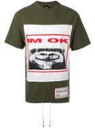 Printed T-shirt - Men - Cotton - M, Green, Cotton, Liam Hodges