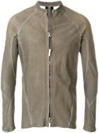 Isaac Sellam Experience Slim Fit Zip Front Jacket - Grey