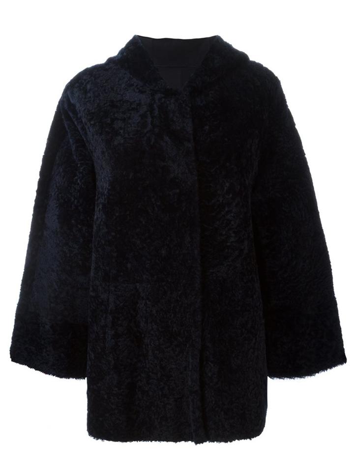 Drome Hooded Fur Jacket