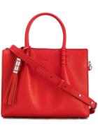 Tod's Tassel Tote Bag - Red