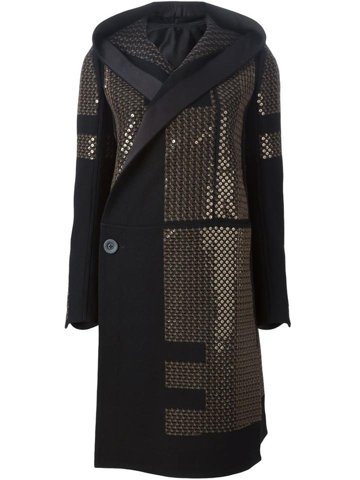 Rick Owens Sequined Coat