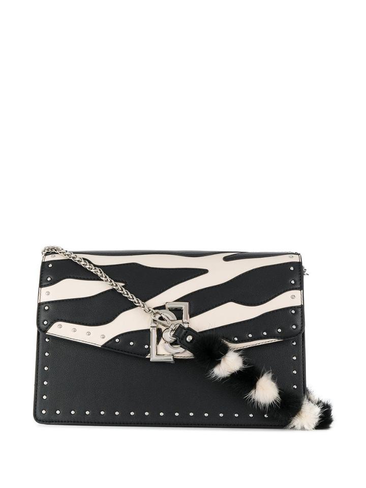 Liu Jo Zebra-effect Cross-body Bag - Black