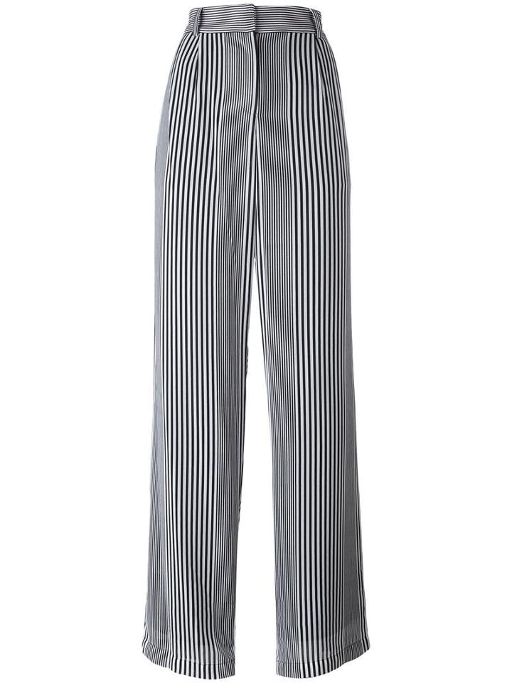 Michael Michael Kors Wide-leg Trousers, Women's, Size: Small, Black, Polyester
