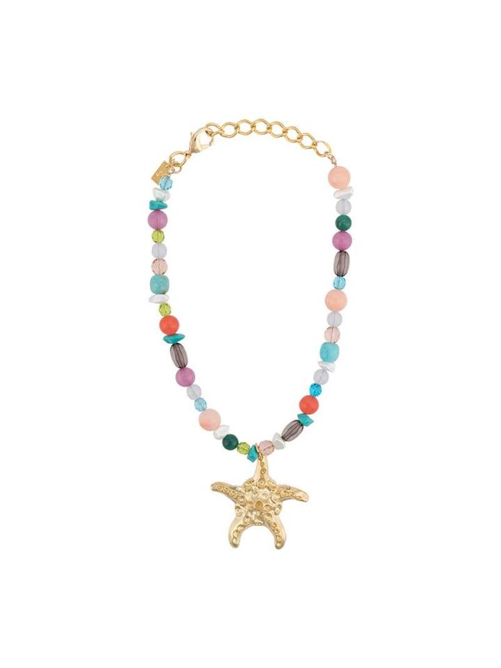 Rixo Leti Starfish Necklace - Gold