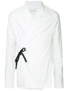 Abasi Rosborough Arc Kimono Shirt - White