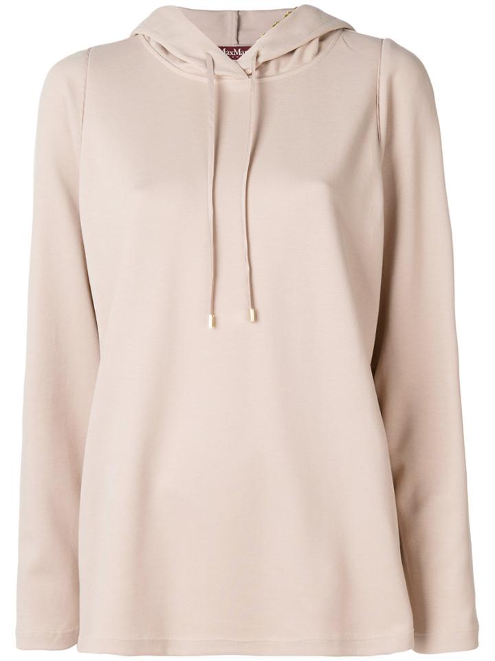 Max Mara Studio Hooded Sweater - Nude & Neutrals