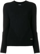 Woolrich Ribbed Trim Sweater - Black