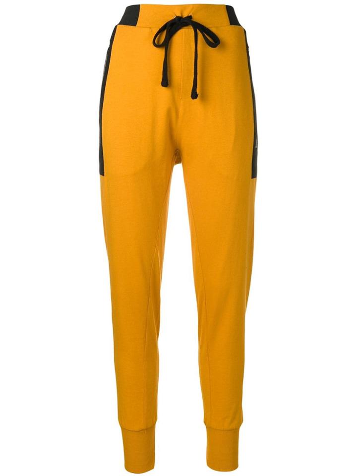 Thom Krom Track Pants - Yellow