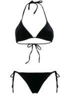 Reina Olga Triangle Bikini Set - Black