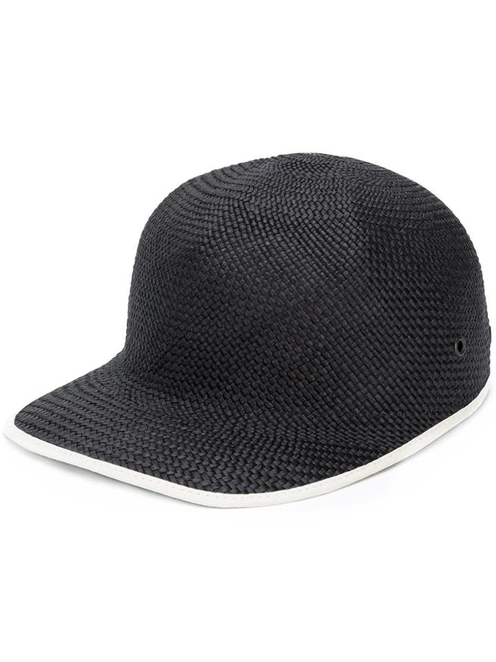 Overhead Panama Ball Cap - Black